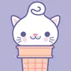 Kitty Cones Animated Stickers App Delete