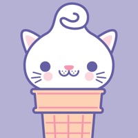 Kitty Cones Animated Stickers app icon - Stickers app for iPhone