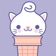 Kitty Cones Animated Stickers app icon - Stickers app for iPhone