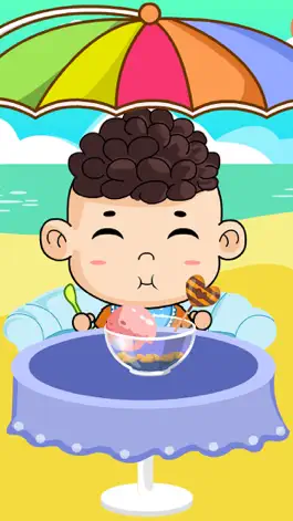 Game screenshot 乐乐爱做冰淇淋-餐厅做饭小游戏 apk
