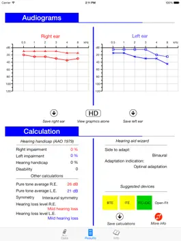 Game screenshot AudCal HD apk