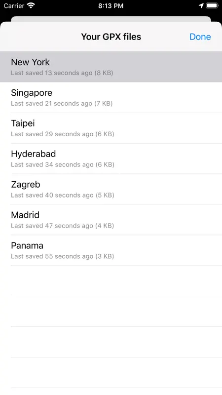 Open GPX Tracker screenshot 2 of 7