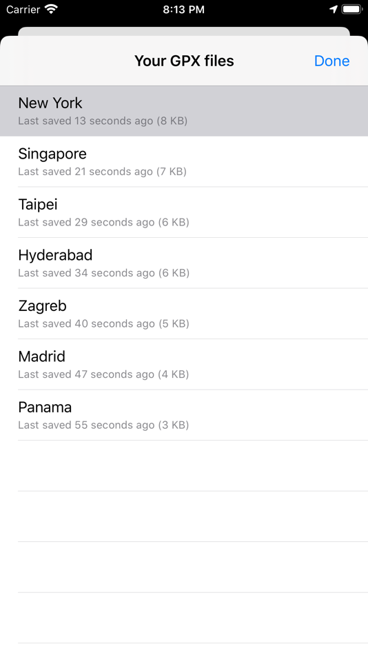 #2. Open GPX Tracker (iOS) 게시자: Juan Manuel Merlos