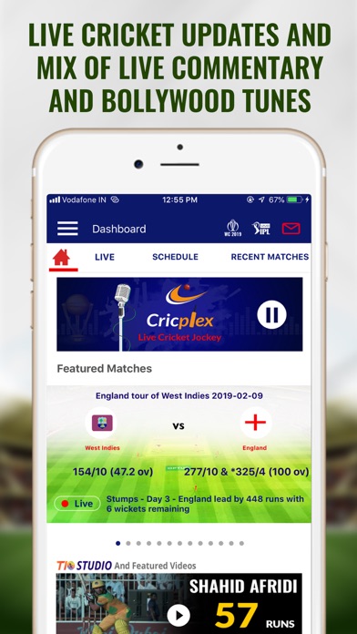 CricPlex - Live Cricket Jockey screenshot 2