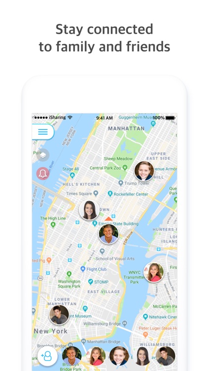 iSharing: GPS Location Tracker screenshot-0