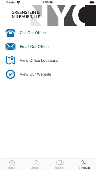 NYC Law - Greenstein Milbauer iPhone screenshot 6 - Reference app