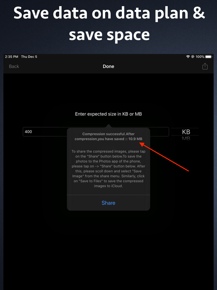 Photo Size Compressor