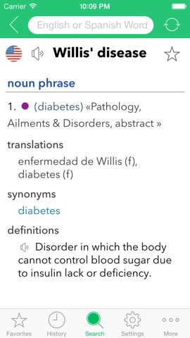 Spanish Medical Dictionaryのおすすめ画像3