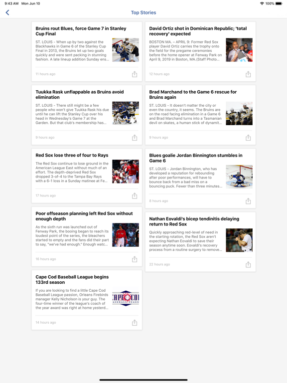 Screenshot #5 pour Boston Headline Sports
