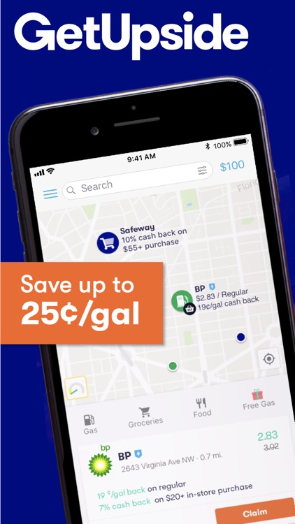 GetUpside: Gas & Food Cashback screenshot-0