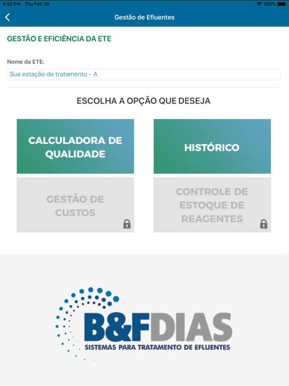 Screenshot #5 pour Gestão de água e efluentes