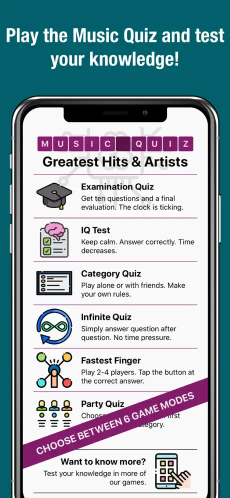 Music Quiz - Songs & Trivia