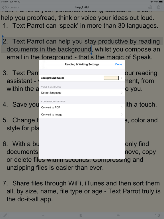 Screenshot #4 for Text Parrot