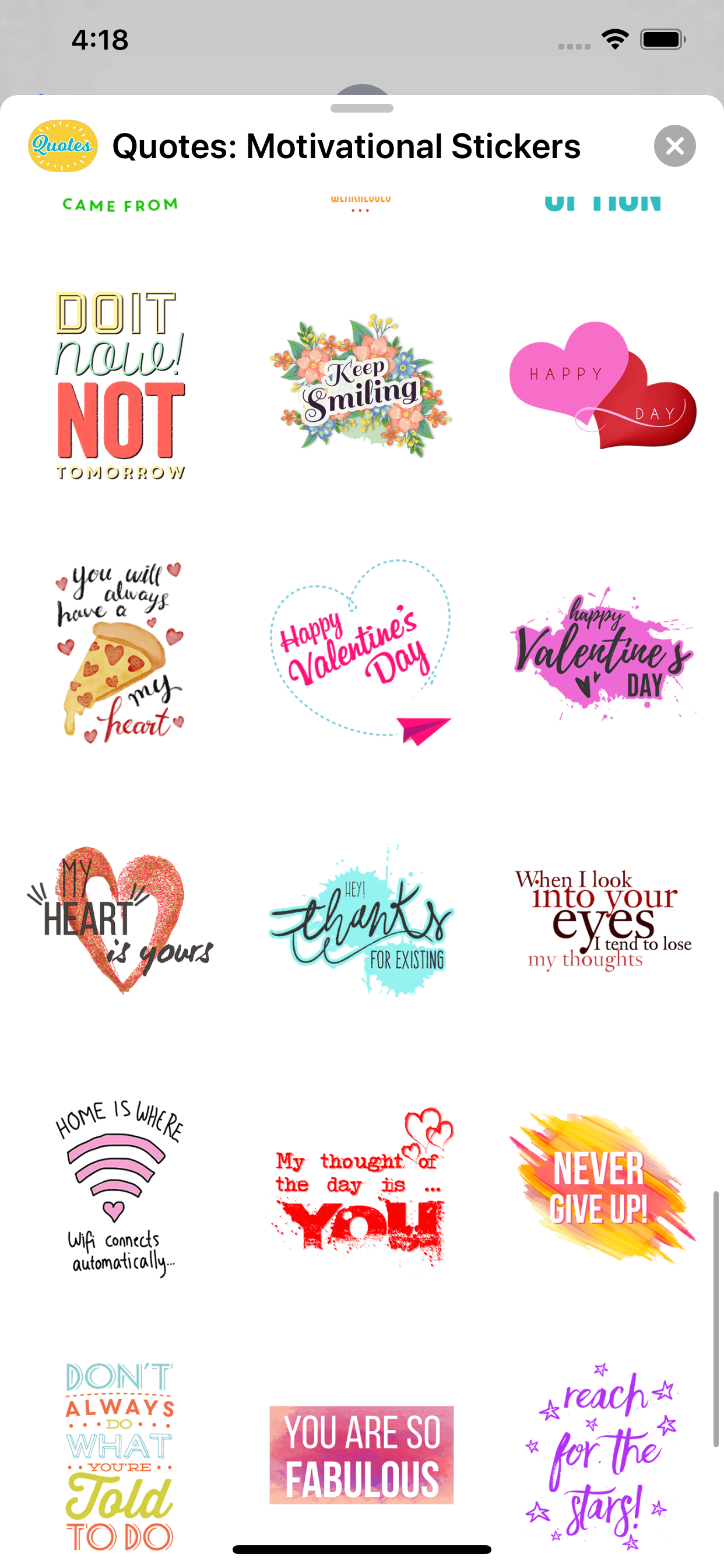 Quotes: Motivational Stickers