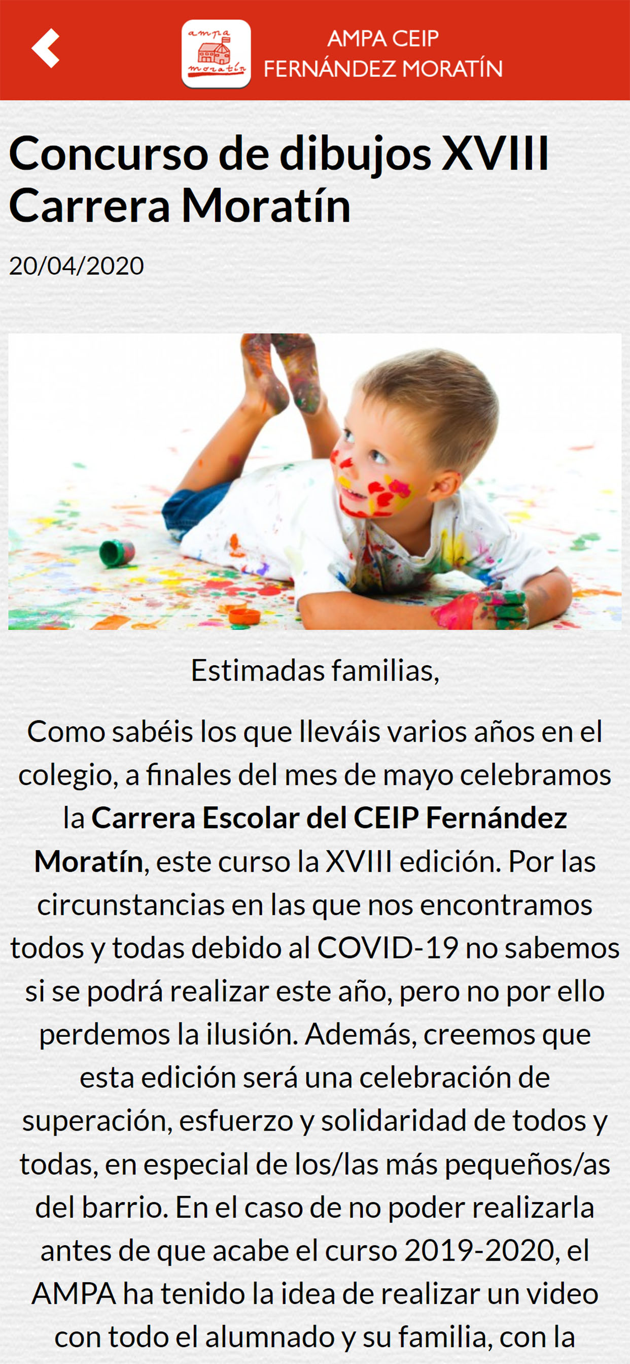 AMPA CEIP FERNÁNDEZ MORATÍN screenshot 3