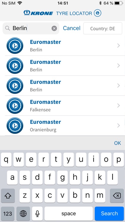 KRONE Tyre Locator screenshot-3