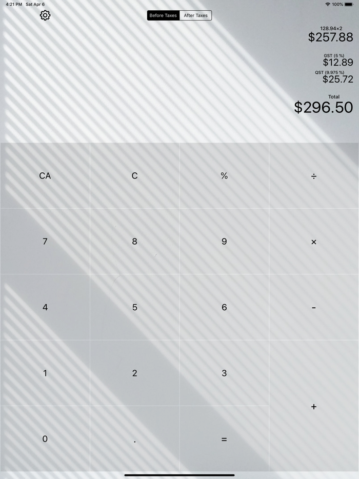 HyperTax - Canada Sales Taxes