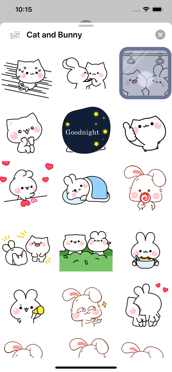 Cat and Bunny In Love