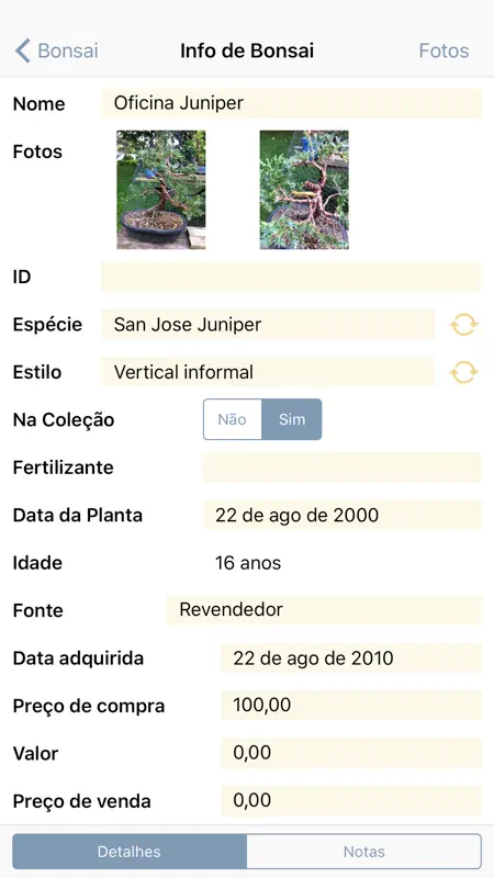 Álbum Bonsai screenshot 2 of 5