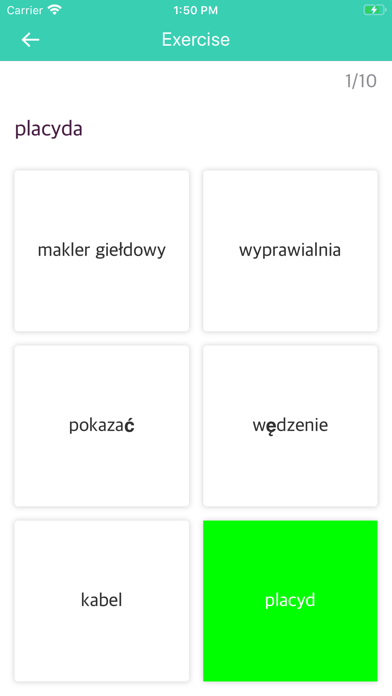 Screenshot #3 pour Polish Russian Dictionary