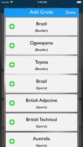 Game screenshot Rock Climbing Grade Converter apk