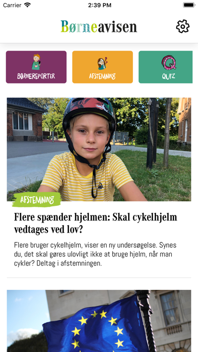 Børneavisen Screenshot