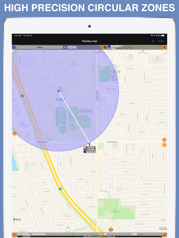GPS Team 55 iPad screenshot 6 - Navigation app