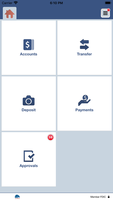Lee Bank Mobile Business Screenshot