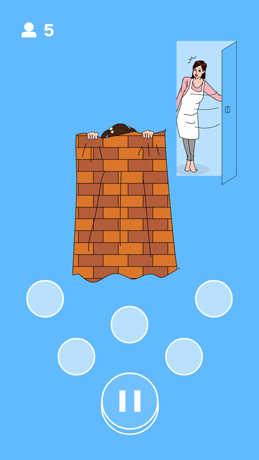 #3. Behind You!! (iOS) By: hap Inc.