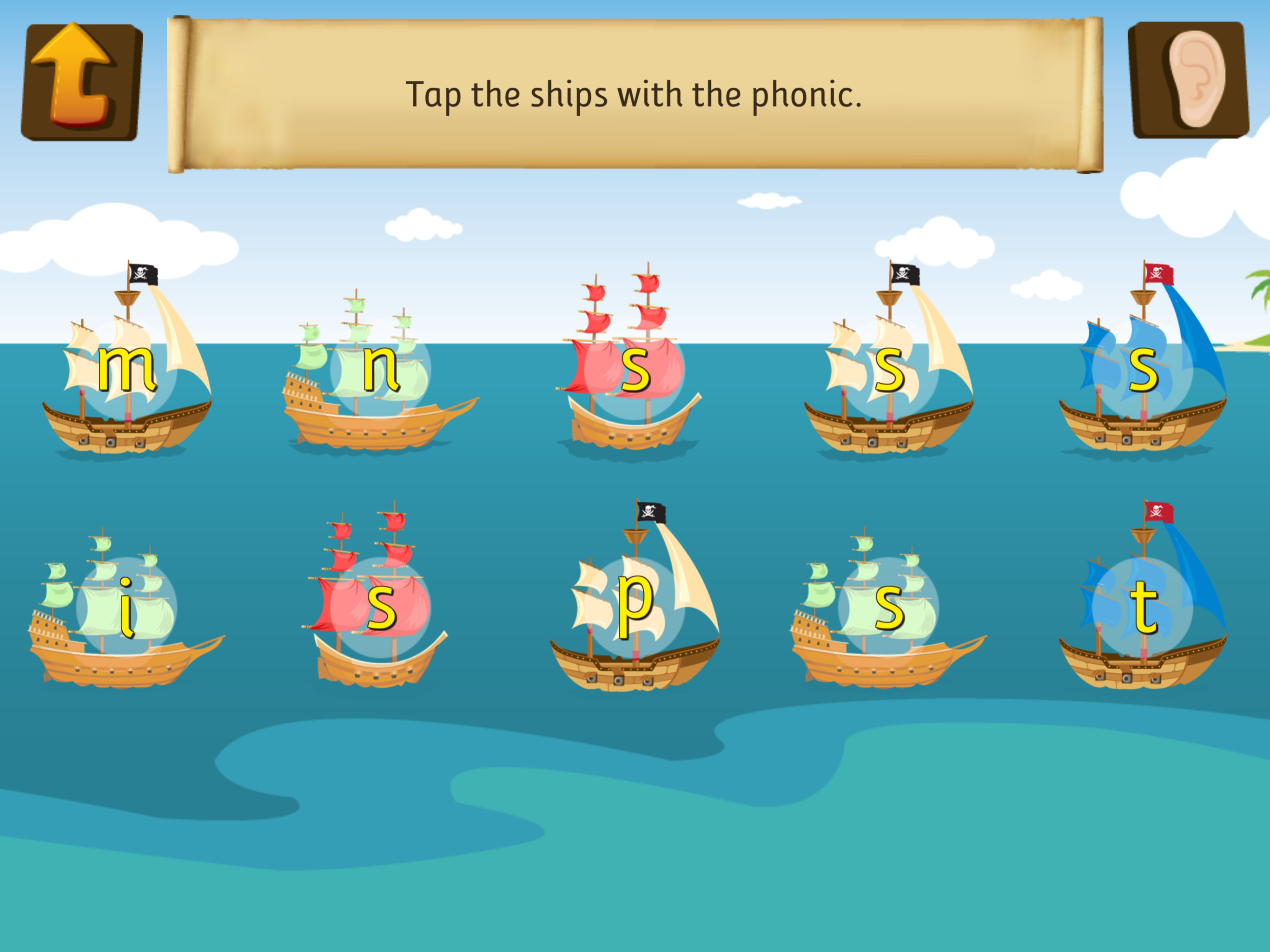 Pirate Phonics 1: Fun Learning screenshot 7