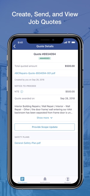 LPS Mobile: Work Order Manager(圖3)-速報App