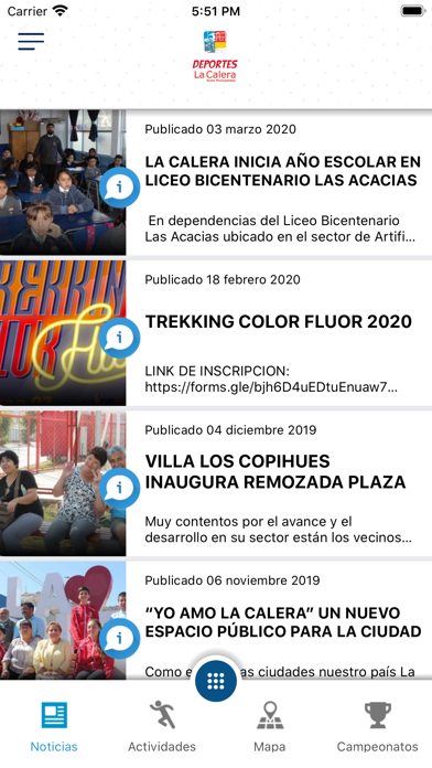 Screenshot #1 pour Deportes La Calera