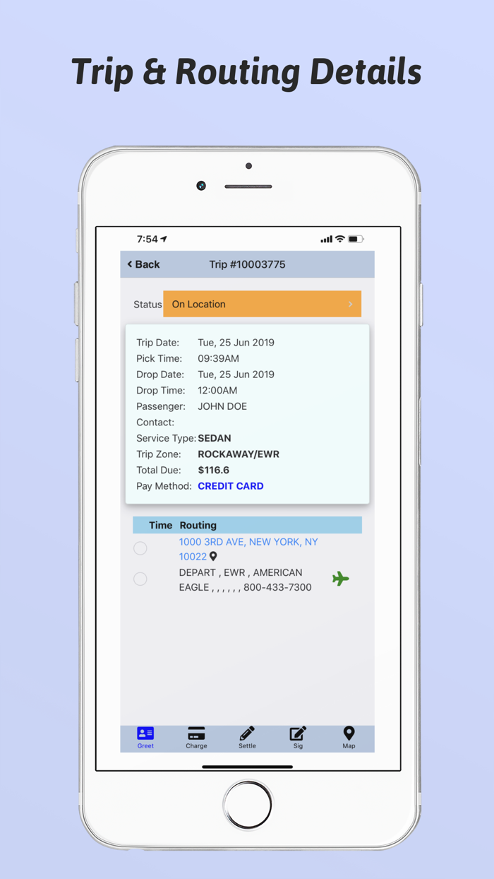 LimoWiz Driver App LWD