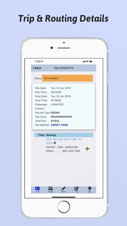 LimoWiz Driver App (LWD)