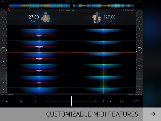 DJ Player Professional iPad app afbeelding 4