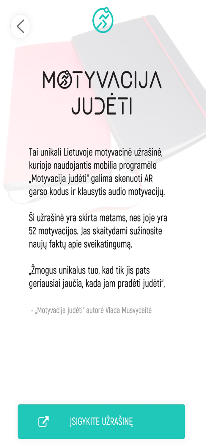 Motyvacija Judėti