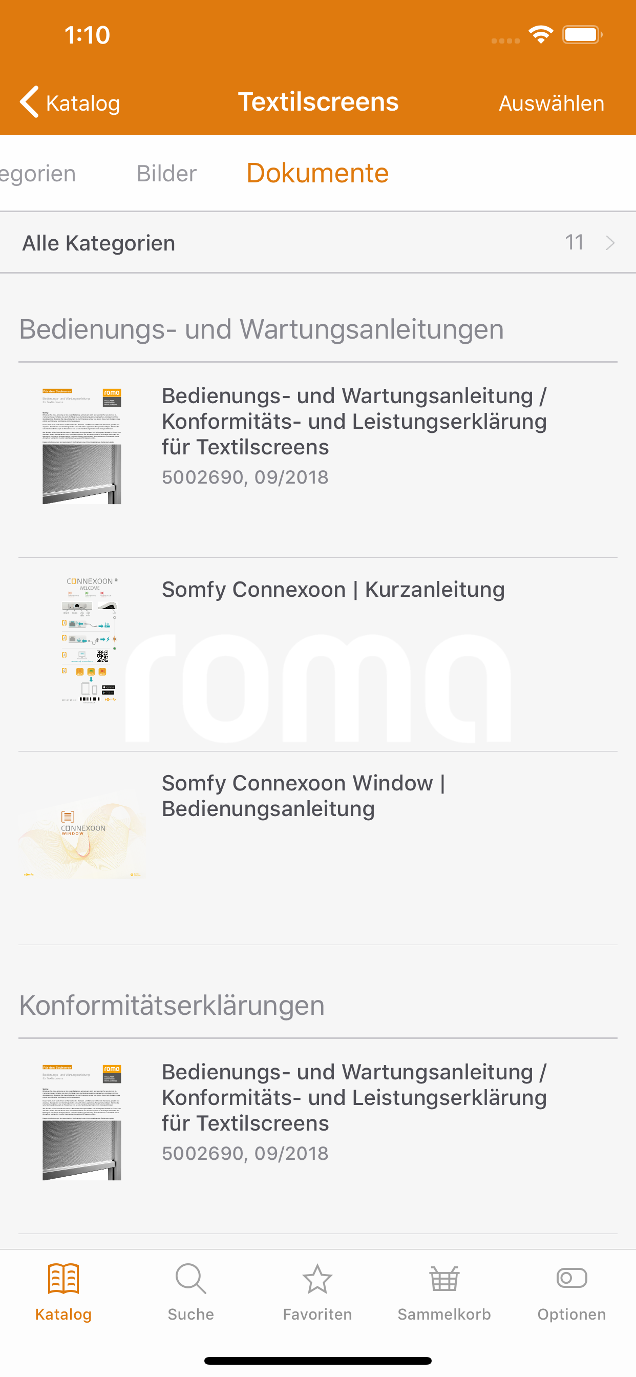 ROMA Multimedia-App