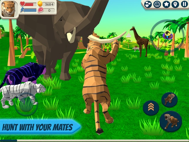Play tiger simulator 3D on poki.com 