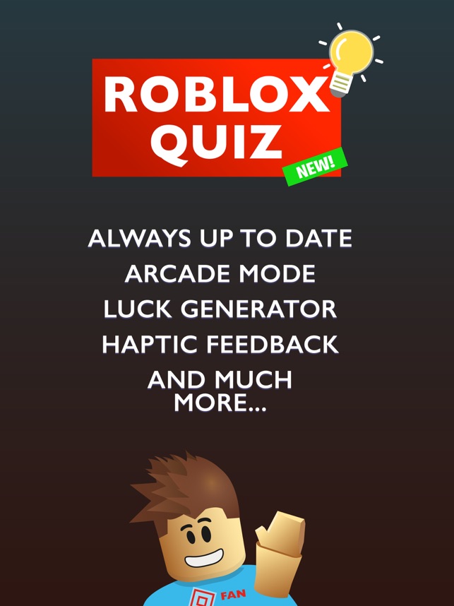 Quizes for Roblox Robux on the App Store