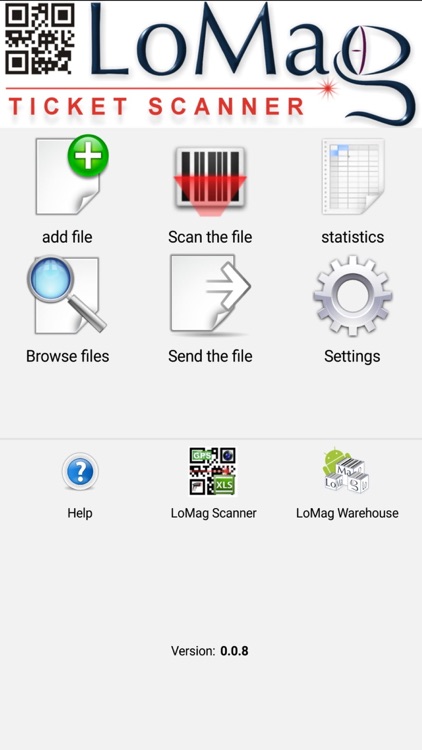LoMag Ticket scanner
