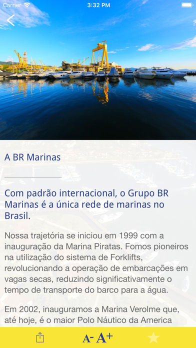 BR Marinas APP Screenshot