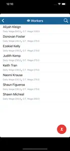 Dailysheet - Worker's Register screenshot #3 for iPhone