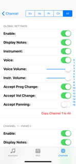 Musk MIDI Keyboard screenshot 5