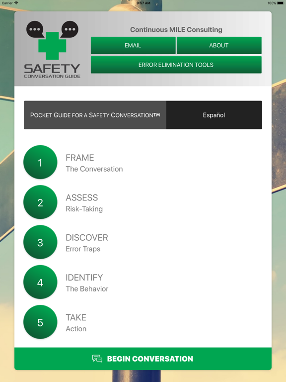 Screenshot #5 pour Safety Conversation Guide