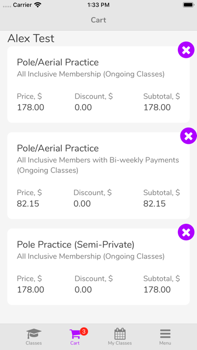 Aerial Dance Pole Exercise Screenshot