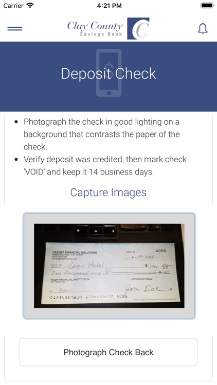 Clay County Savings Bank screenshot-6