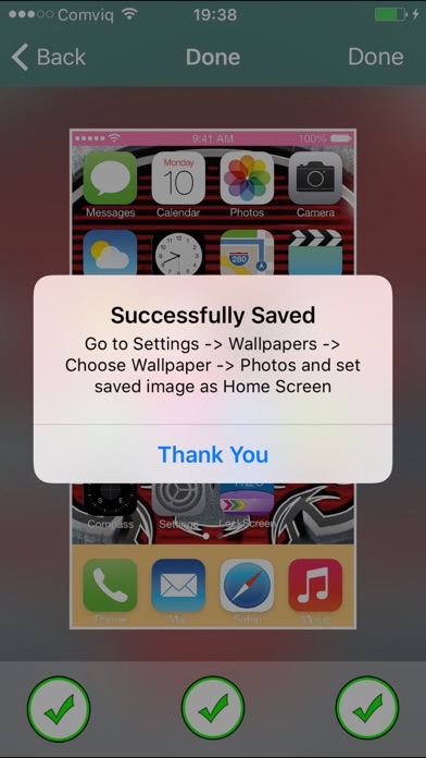 How to cancel & delete Action screensaver from iphone & ipad 2