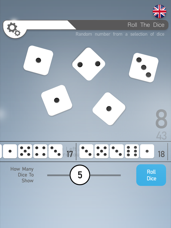 Random Number App iPad screenshot 5 - Entertainment app