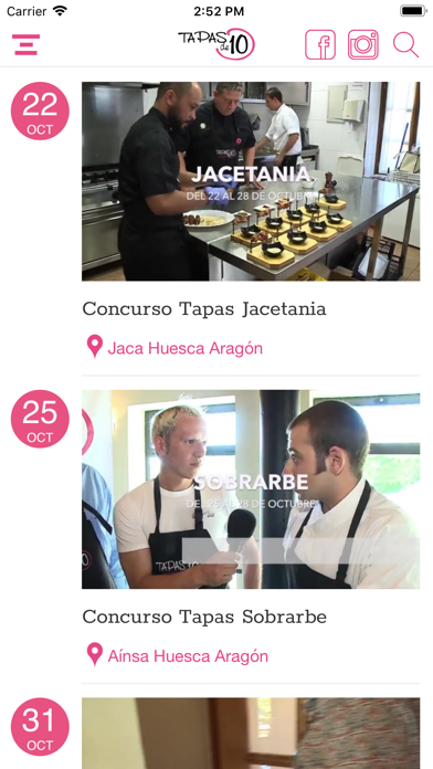 Concurso Tapas de 10 Screenshot 3 - AppWisp.com Concurso Tapas de 10 Screenshot 3 - AppWisp.com