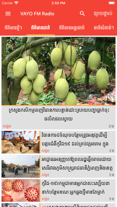 VAYO FM Radio Screenshot